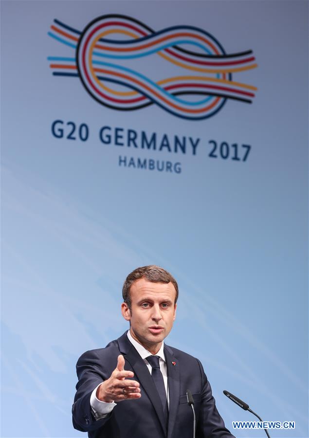 GERMANY-HAMBURG-G20 SUMMIT-PRESS CONFERENCE