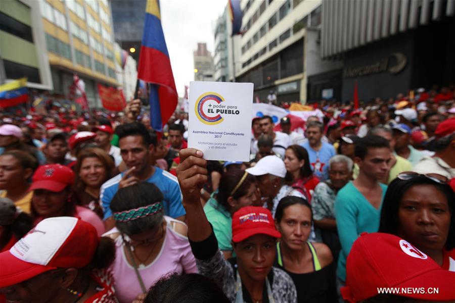 VENEZUELA-CARACAS-ANC-ELECTION-CAMPAIGN