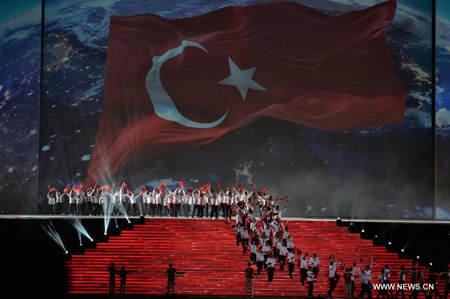 (SP)TURKEY-SAMSUN-SUMMER DEAFLYMPICS-OPENING CEREMONY