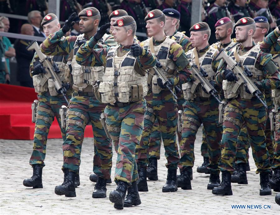 BELGIUM-BRUSSELS-NATIONAL DAY-MILITARY PARADE