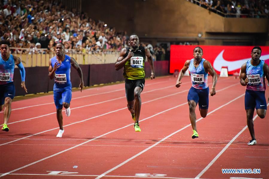 (SP)MONACO-FONTVIEILLE-IAAF DIAMOND LEAGUE-MEN'S 100M