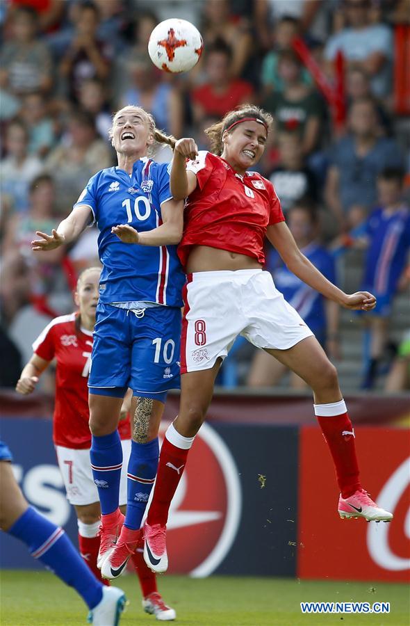 (SP)THE NETHERLANDS-DOETINCHEM-SOCCER-UEFA-WOMEN'S EURO-SUI VS ISL 