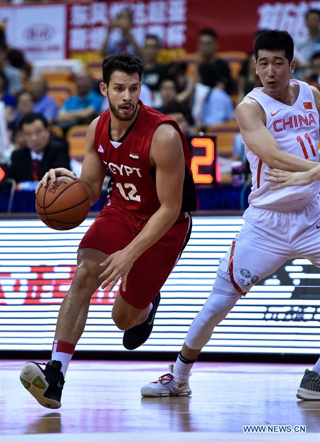 (SP)CHINA-SHENZHEN-BASKETBALL-STANKOVIC CONTINENTAL CUP 2017