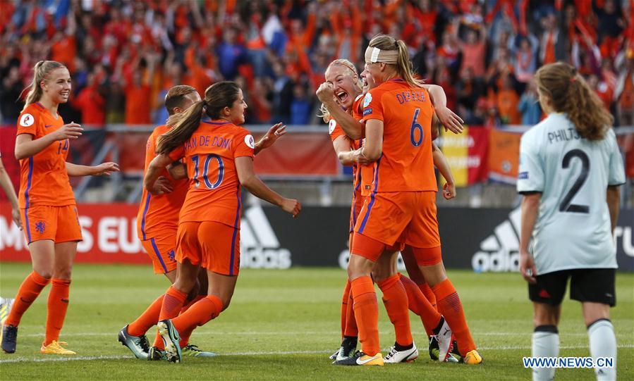 (SP)THE NETHERLANDS-TILBURG-SOCCER-UEFA-WOMEN'S EURO-NED VS BEL