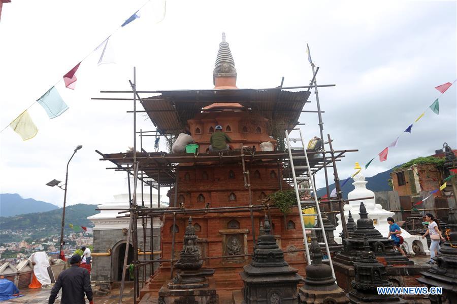 NEPAL-KATHMANDU-RECONSTRUCTION