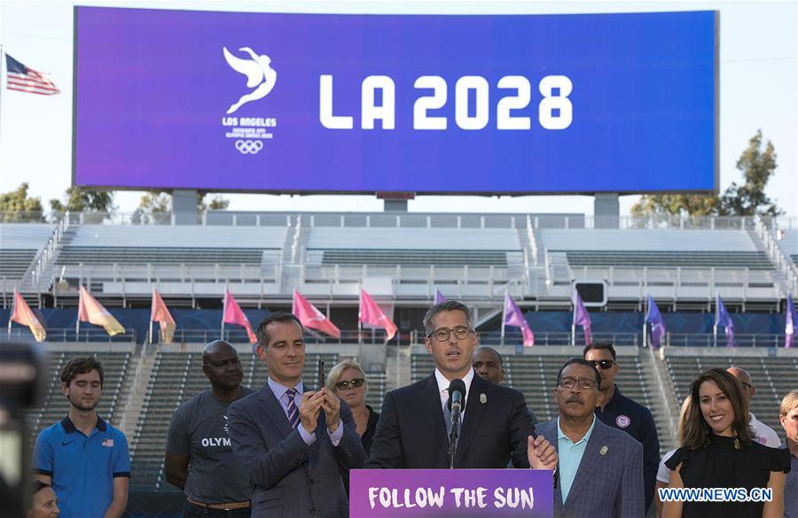 (SP)U.S.-LOS ANGELES-OLYMPICS-2028