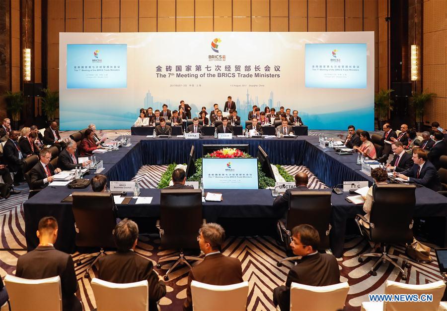 CHINA-SHANGHAI-BRICS-TRADE MINISTERS MEETING (CN)