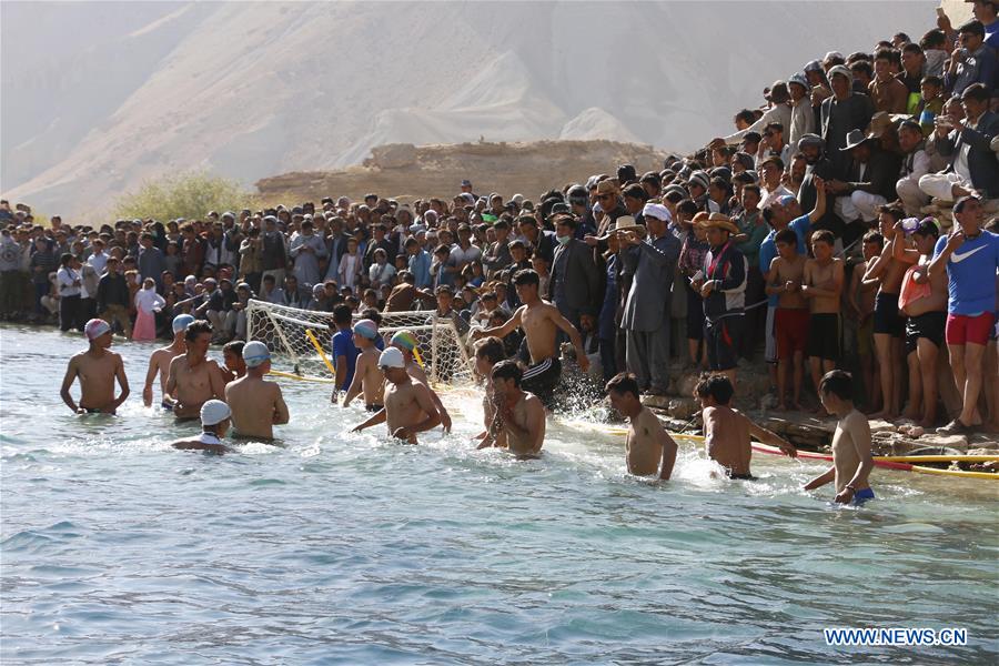 (SP)AFGHANISTAN-BAMYAN-SWIMMING-COMPETITION