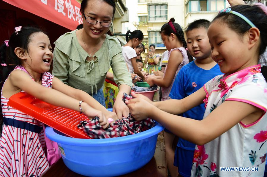 # CHINA-JIANGSU-SUMMER-CHILDREN(CN)