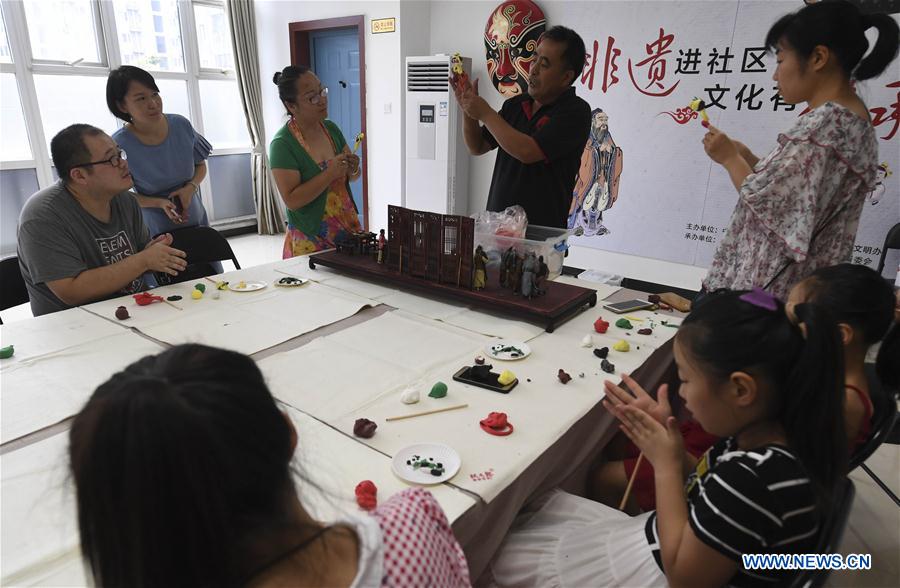 CHINA-HEBEI-CHILDREN-INTANGIBLE CULTURAL HERITAGE(CN) 