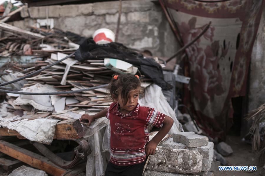 MIDEAST-GAZA-REFUGEE CHILDREN