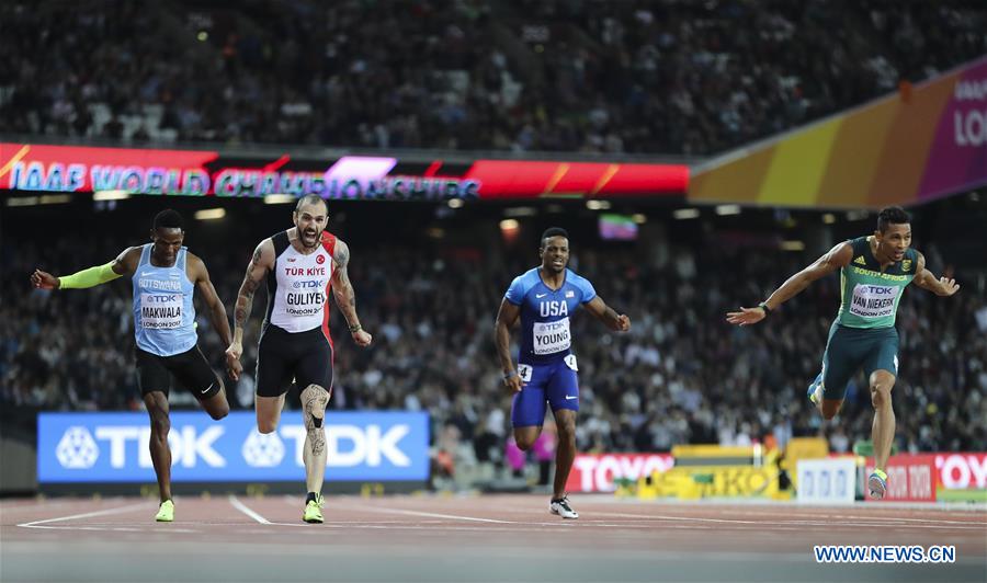 (SP)BRITAIN-LONDON-ATHLETICS-IAAF-WORLD CHAMPIONSHIPS-DAY 7
