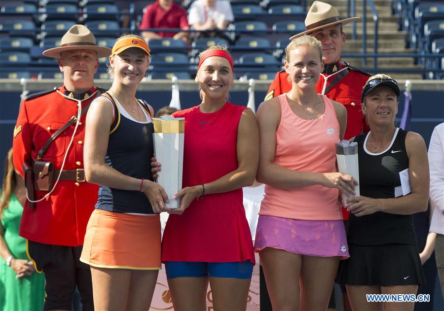 (SP)CANADA-TORONTO-TENNIS-ROGERS CUP-WOMEN'S DOUBLES-FINAL