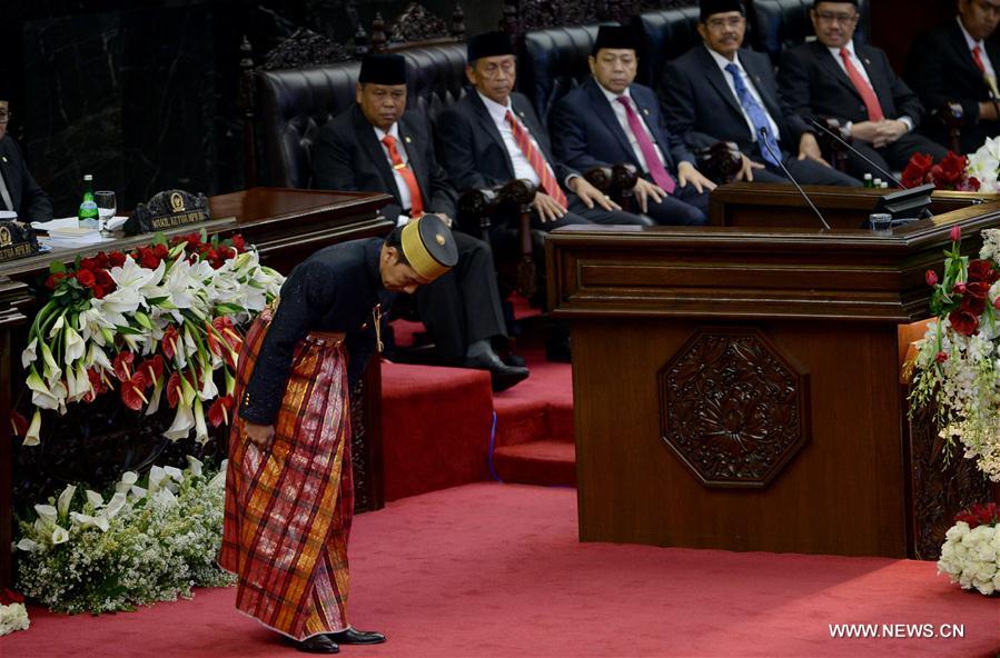 INDONESIA-JAKARTA-PRESIDENT-ANNUAL SPEECH 