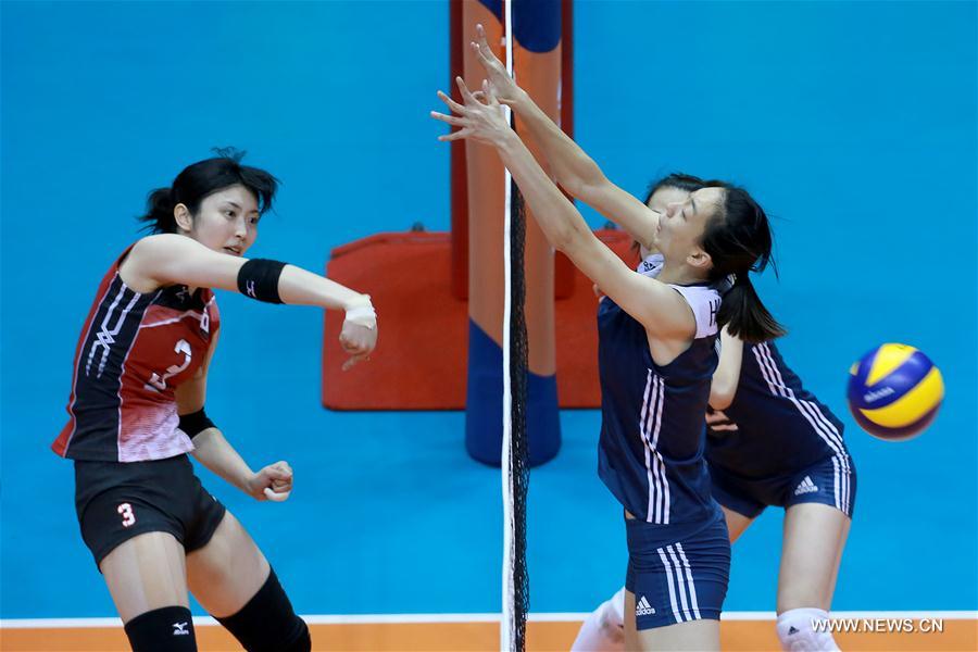 (SP)PHILIPPINES-LAGUNA-ASIAN WOMEN'S VOLLEYBALL SEMIFINAL-JAPAN VS CHINA