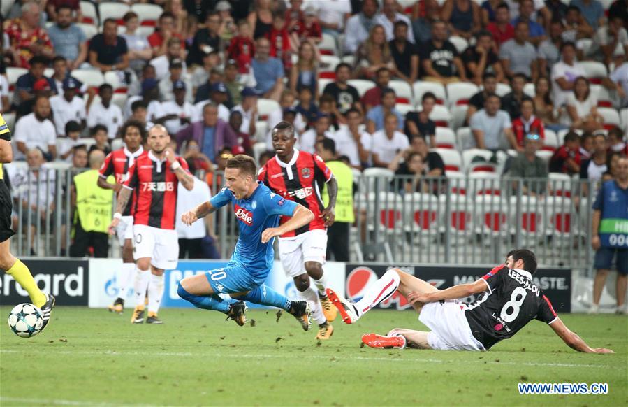 (SP)FRANCE-NICE-CHAMPIONS LEAGUE-PLAYOFF ROUND-NICE VS NAPOLI