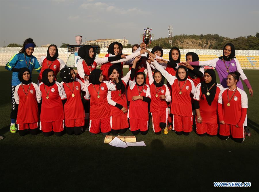 (SP)AFGHANISTAN-KABUL-SOCCER-WOMEN FOOTBALL-PREMIER LEAGUE