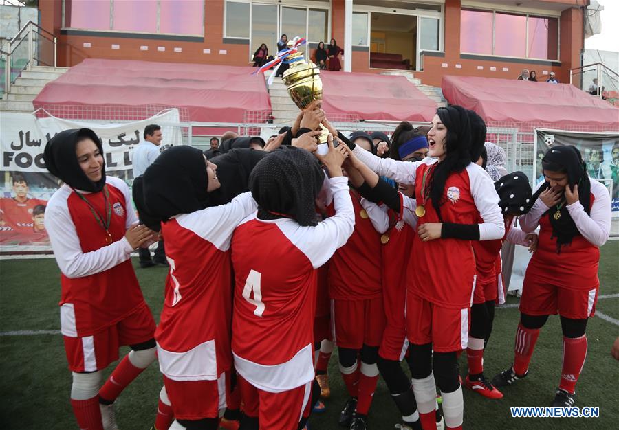 (SP)AFGHANISTAN-KABUL-SOCCER-WOMEN FOOTBALL-PREMIER LEAGUE