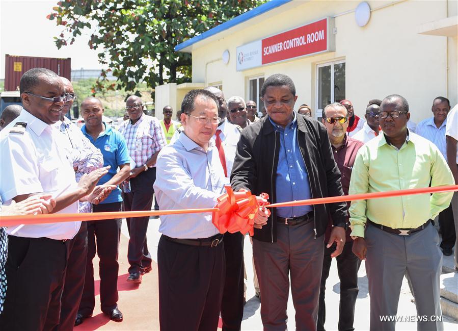 KENYA-MOMBASA PORT-CHINA-CONTAINER SCANNERS-LAUNCH CEREMONY