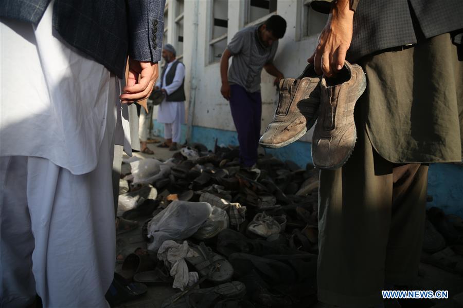 AFGHANISTAN-KABUL-MOSQUE ATTACK-AFTERMATH