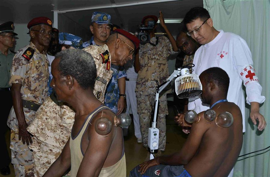DJIBOUTI-CHINESE NAVAL HOSPITAL SHIP-MEDICAL SERVICE