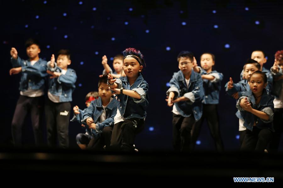#CHINA-JIANGSU-NANTONG-CHILDREN-HIP-HOP (CN)