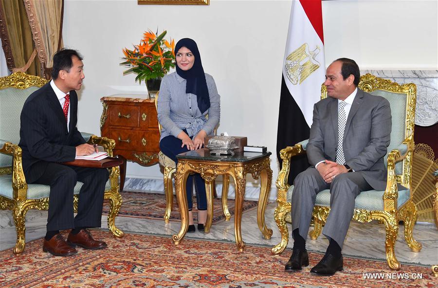 EGYPT-CAIRO-PRESIDENT-BRICS-INTERVIEW