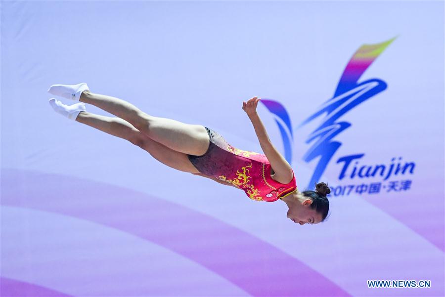 (SP)CHINA-TIANJIN-TRAMPOLINE-13TH CHINESE NATIONAL GAMES (CN)