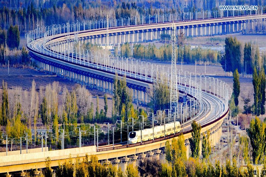 In pics: high-speed rail, "name card" for China
