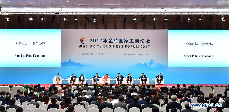 (XIAMEN SUMMIT)CHINA-XIAMEN-BRICS-BUSINESS FORUM-BLUE ECONOMY (CN)