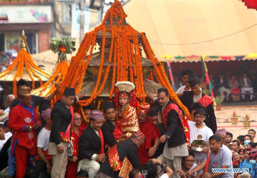 NEPAL-KATHMANDU-FESTIVAL-INDRA JATRA