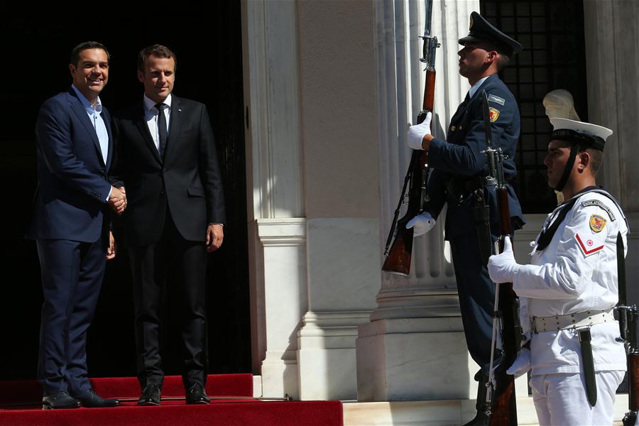 GREECE-ATHENS-FRENCH PRESIDENT-VISIT