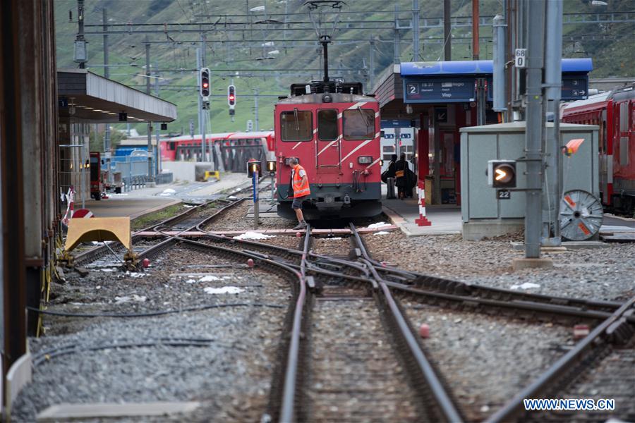SWITZERLAND-URI-TRAINS-COLLISION