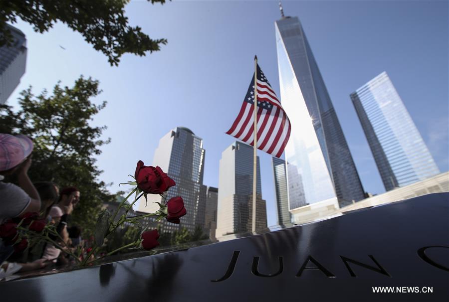 U.S.-NEW YORK-9/11-16TH ANNIVERSARY