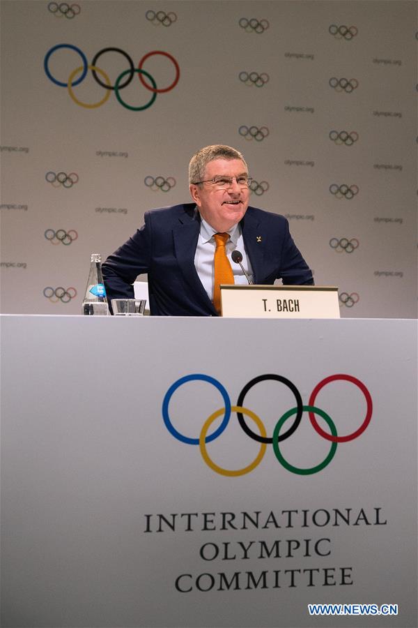 (SP)PERU-LIMA-IOC PRESIDENT-PRESS CONFERENCE 