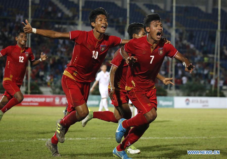 (SP)MYANMAR-YANGON-AFF U18 CHAMPIONSHIP-MYANMAR VS VIETNAM