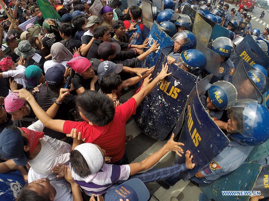 PHILIPPINES-MANILA-PROTEST