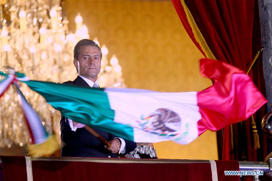 MEXICO-MEXICO CITY-PRESIDENT-INDEPENDENCE DAY-CELEBRATION