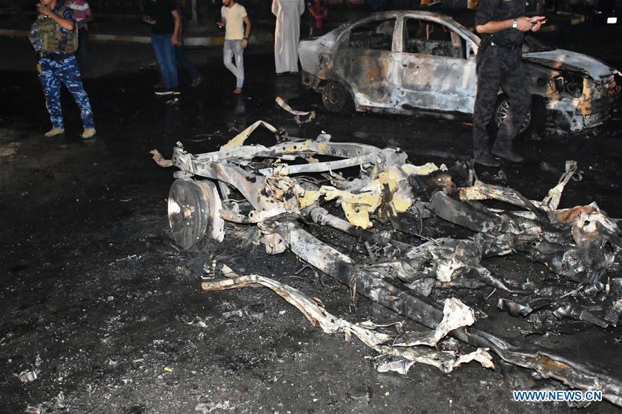 IRAQ-KIRKUK-CAR BOMB EXPLOSION