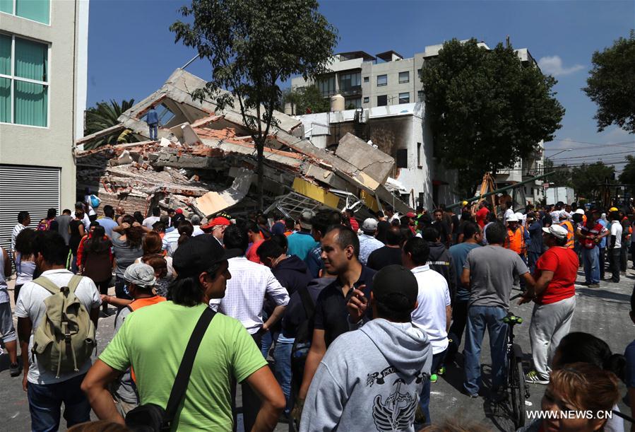 MEXICO-MEXICO CITY-EARTHQUAKE