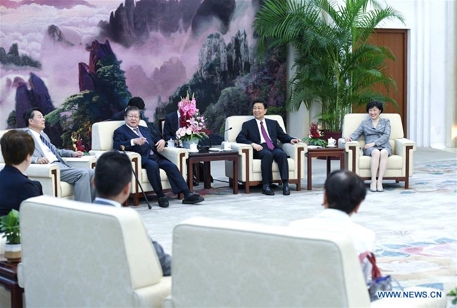 CHINA-BEIJING-LI YUANCHAO-JAPANESE DELEGATION-MEETING (CN)