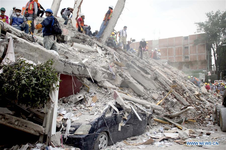 MEXICO-MEXICO CITY-ENVIRONMENT-EARTHQUAKE