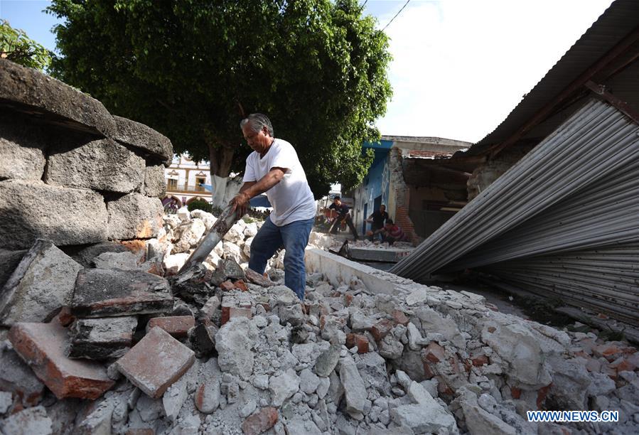 MEXICO-MORELOS-EARTHQUAKE