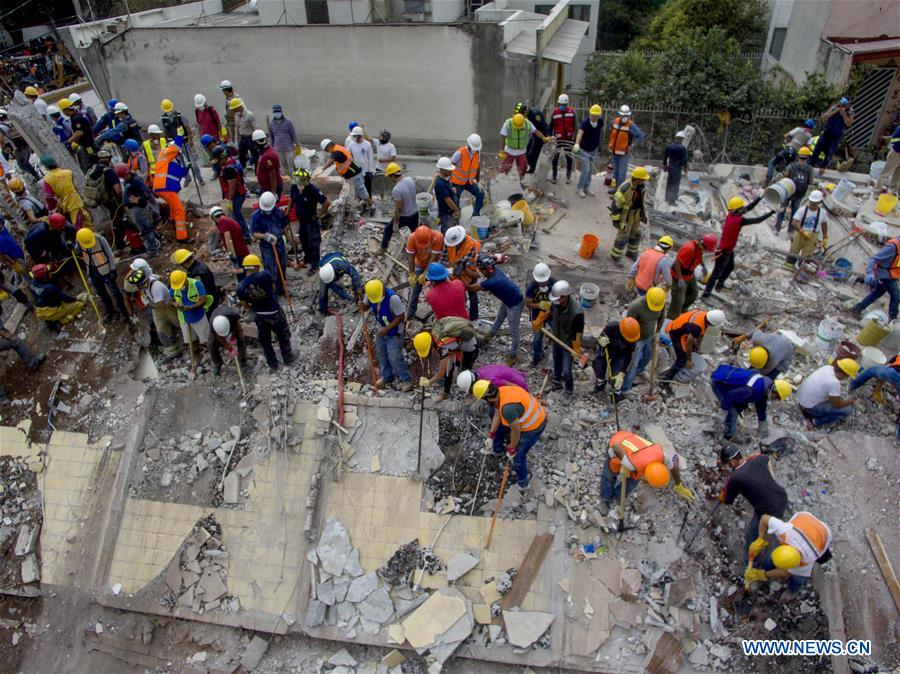 MEXICO-MEXICO CITY-ENVIRONMENT-EARTHQUAKE