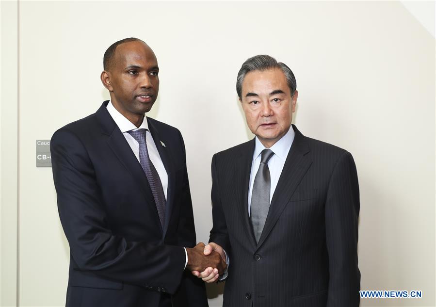 UN-CHINA-FM-SOMALIA-PM-MEETING