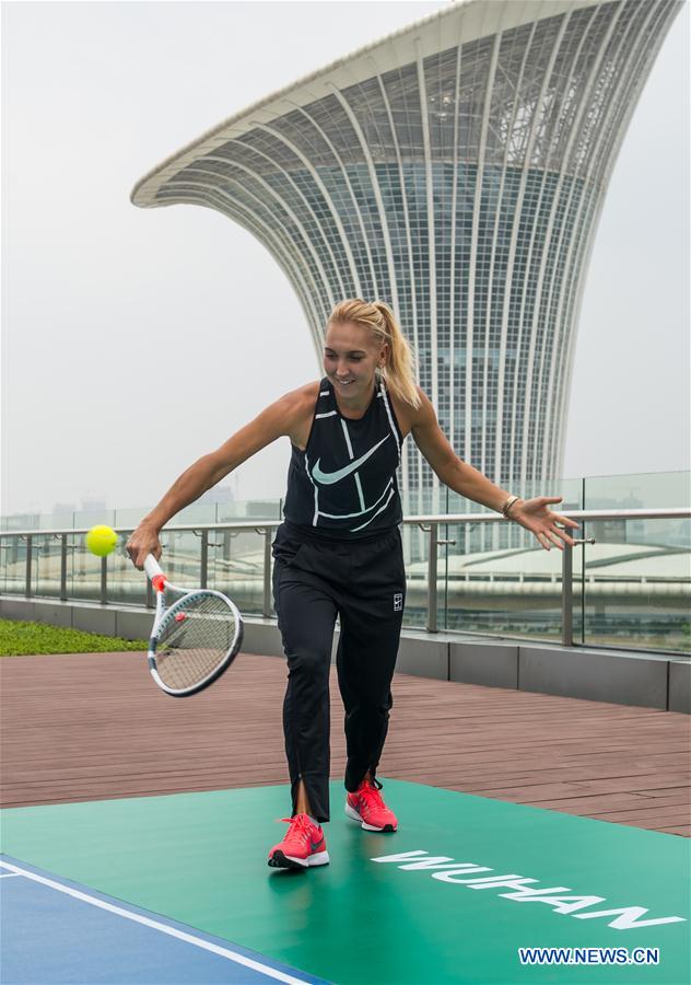 (SP)CHINA-WUHAN-TENNIS-WTA-WUHAN OPEN-VESNINA(CN)