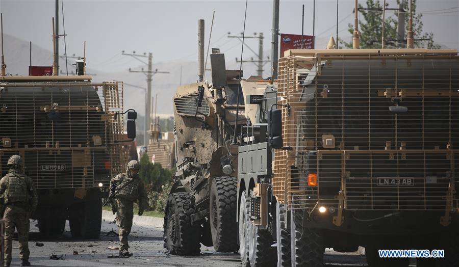 AFGHANISTAN-KABUL-SUICIDE ATTACK-NATO CONVOY
