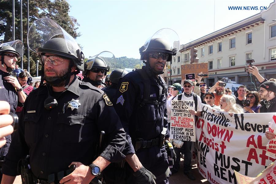 US-BERKELEY-PROTEST-FREE SPEECH WEEK-CANCELLATION