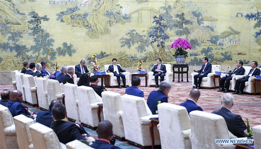 CHINA-BEIJING-INTERPOL GENERAL ASSEMBLY-MENG JIANZHU-MEETING (CN)