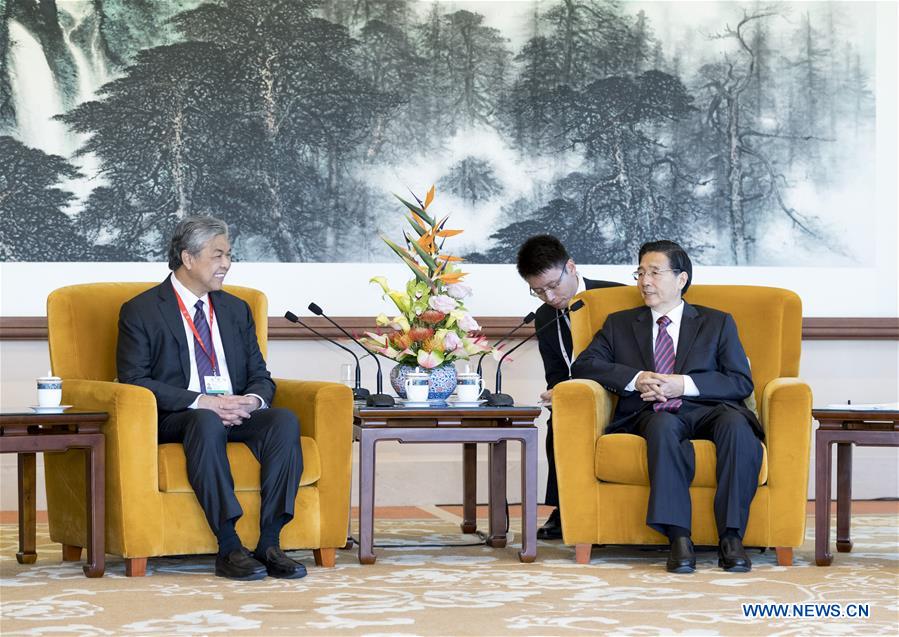CHINA-BEIJING-INTERPOL GENERAL ASSEMBLY-GUO SHENGKUN-MALAYSIA-MEETING (CN)